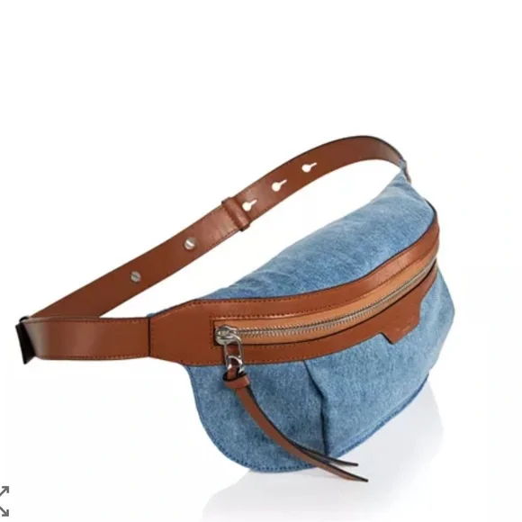 New-rag & bone Commuter Denim Belt Bag beautifully gift wrapped - Picture 5 of 7